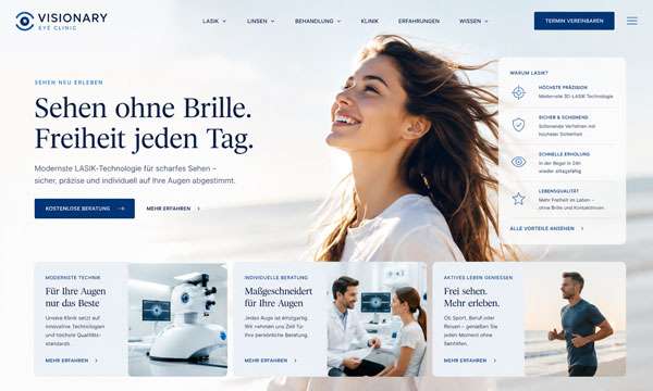 Webdesign LASIK