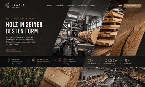 Webdesign Holzwerk