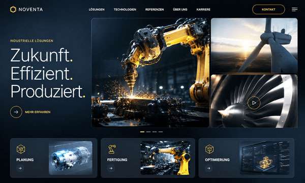 Webdesign Moderne Technologie