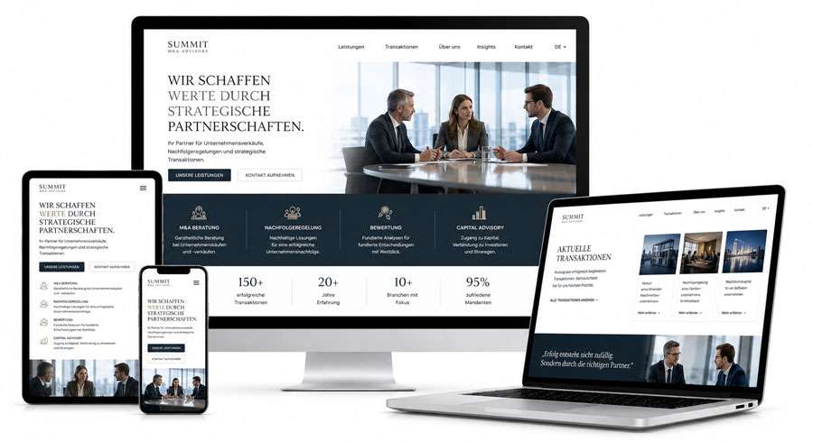 Website erstellen, Online-Präsenz aufbauen