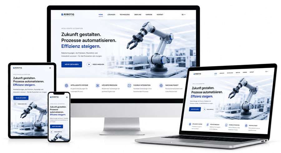 Website erstellen, Online-Präsenz aufbauen