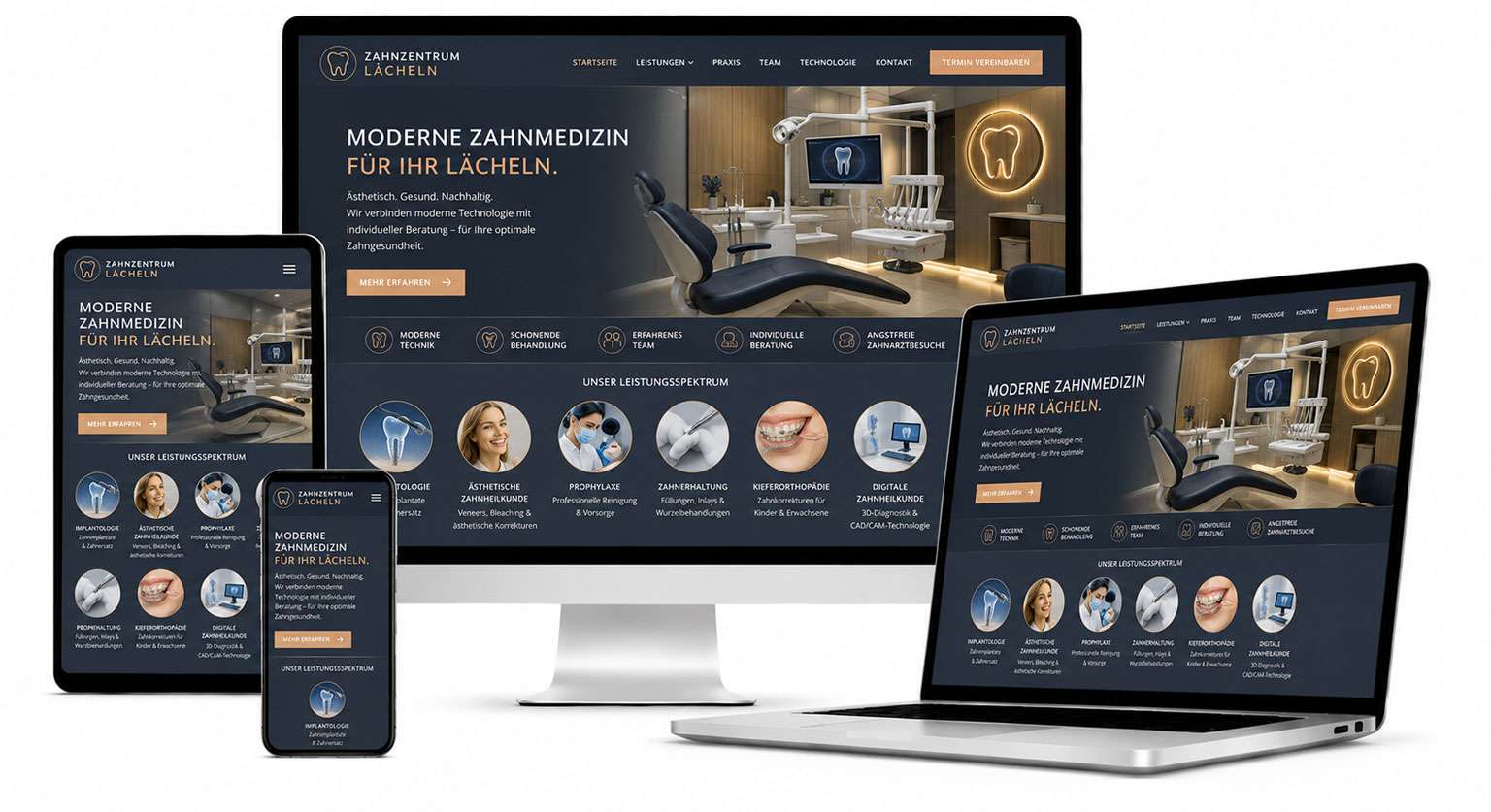 Professionelle Online Präsenz