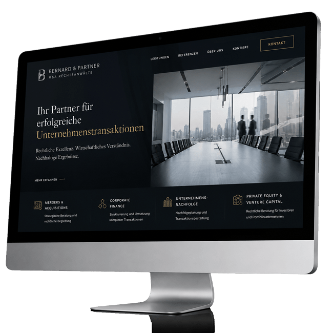 Website für mehr Kunden