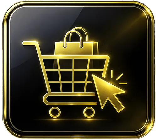 Einkaufswagen für E-Commerce.