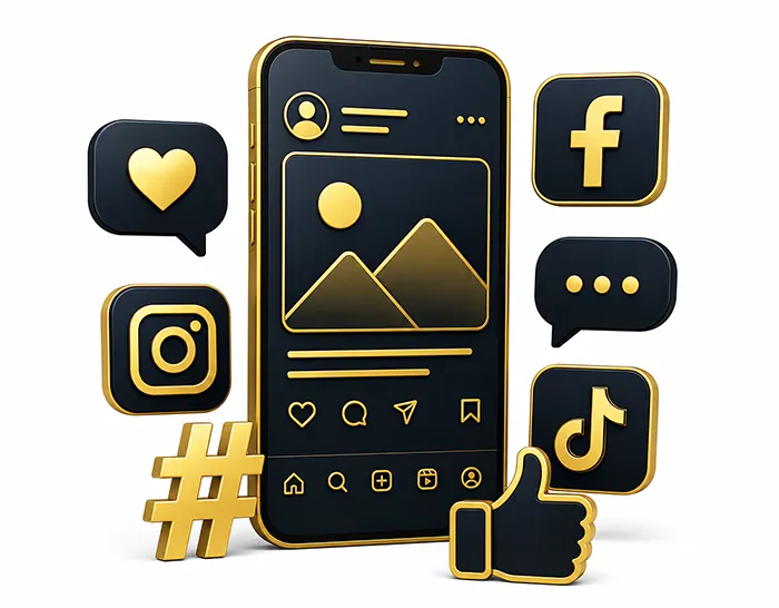 Social Media Management und Content Marketing im Premium-Design