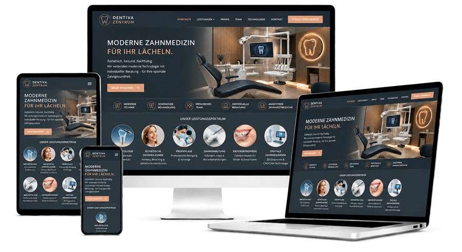 Professionelles Webdesign von Business Presenter