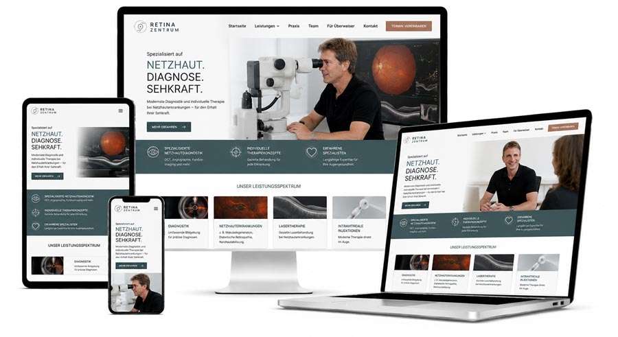 Professionelles Webdesign von Business Presenter