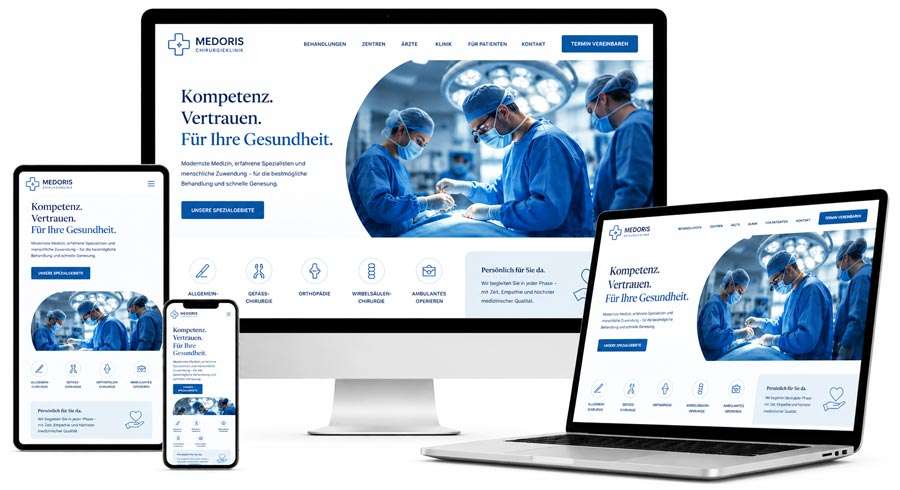 Professionelles Webdesign von Business Presenter