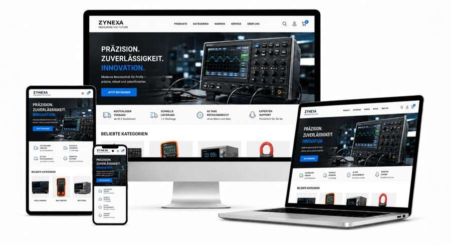 Professionelles Webdesign von Business Presenter