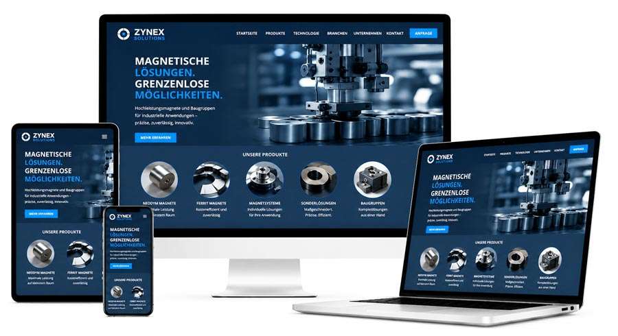 Professionelles Webdesign von Business Presenter